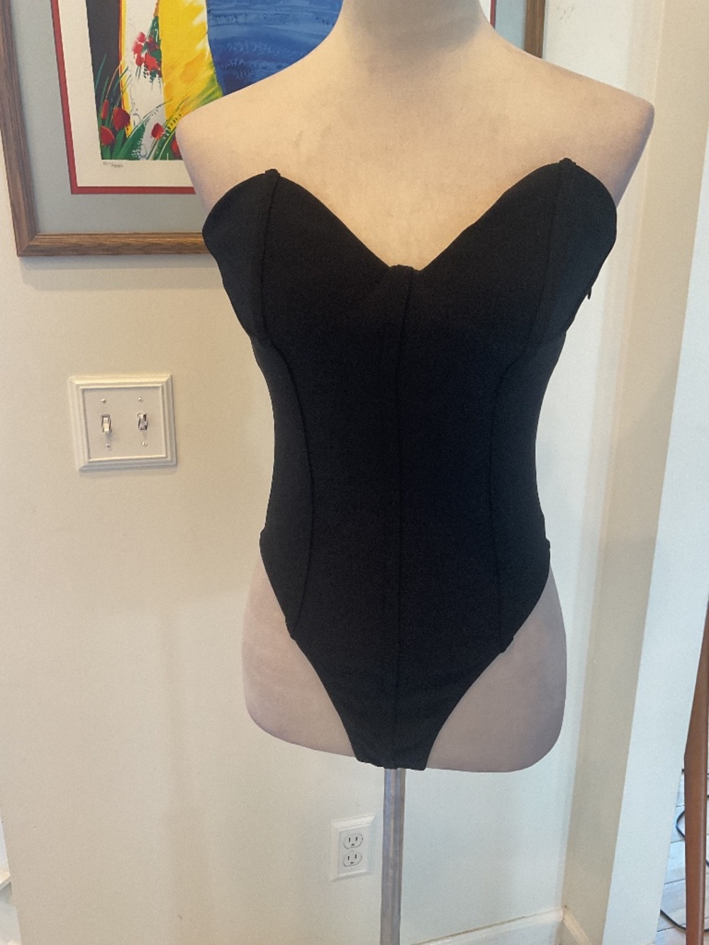 Princess Polly Black Bodysuit